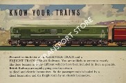 Know Your Trains by British Transport Commission